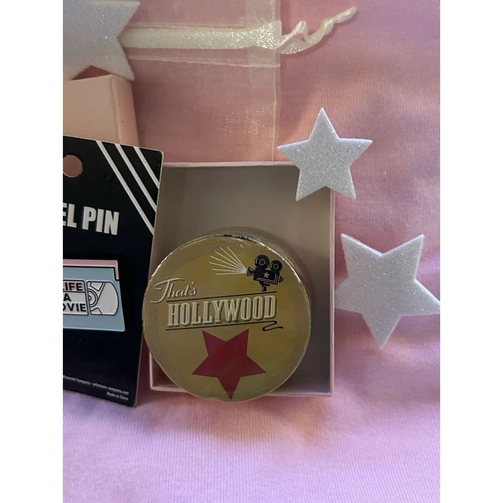 Magic Towel + Lapel Pin - Hollywood Theatre - Movies - Actor - Actress - Movie
